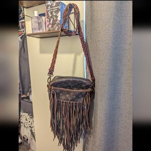 Vintage boho crossbody